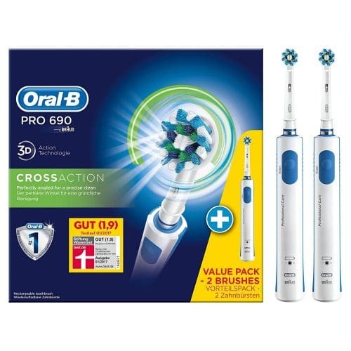 Oral-B Pro 690 Duo Brosse à Dents Electrique
